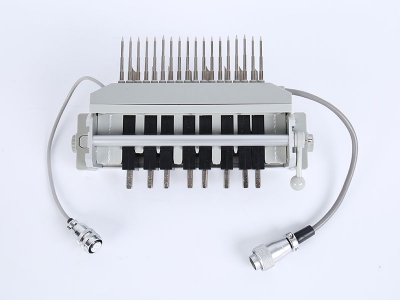 HH2020B 三相偏心輪下出線(xiàn)表座帶輔助端子-直接式 （8滑塊 150、155、165、180、 200x40MM 孔距,M6 螺桿）